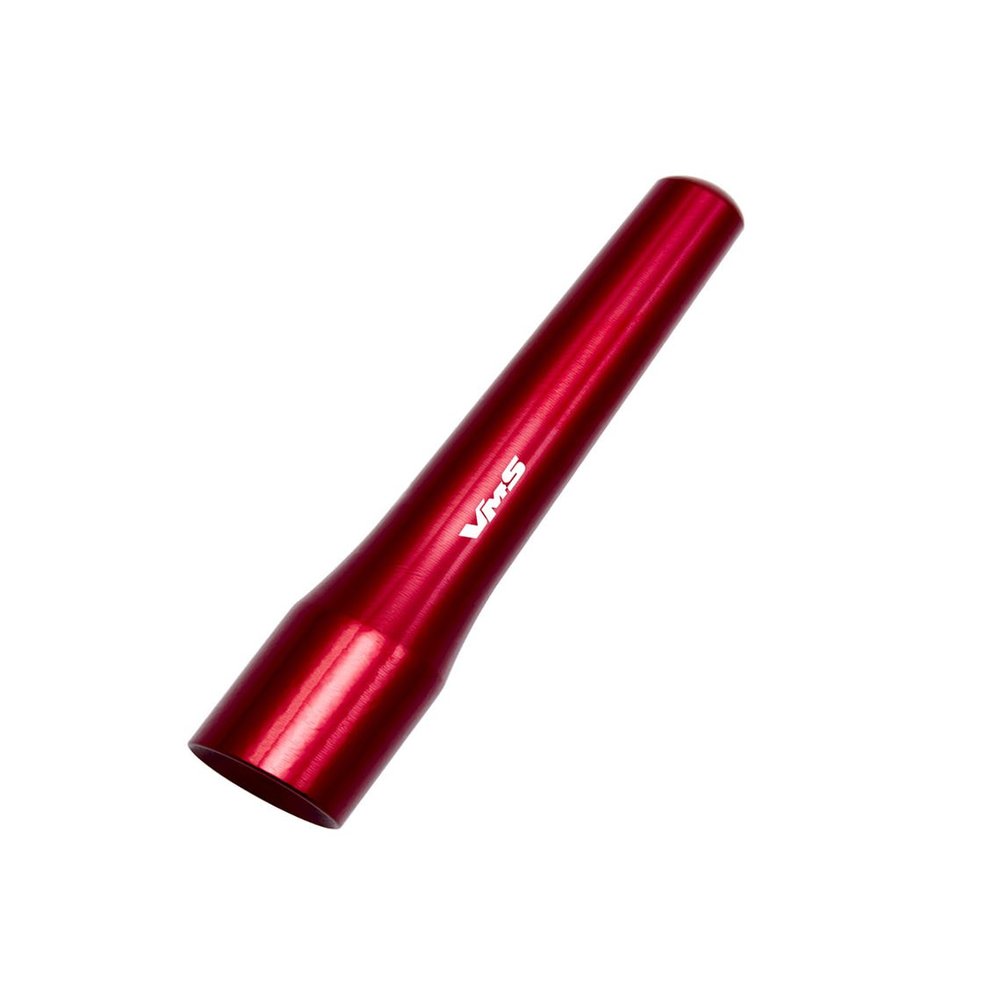 VMS RACING 3 inch RED P Style Short CNC Machined Billet Aluminum Antenna Compatible with Lexus is 200 IS250 IS300 IS350 98-15 1998-2015