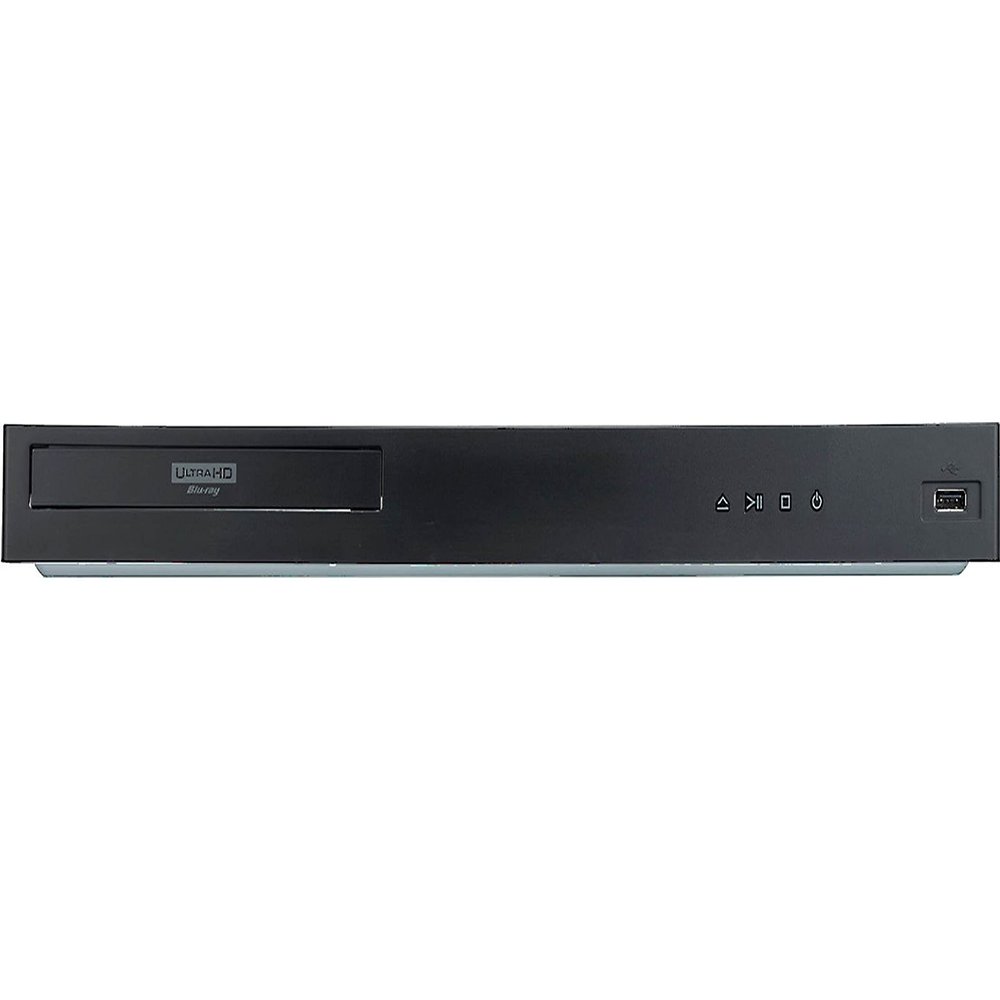LG 4K Region Free Smart WiFi UHD 4K Ultra HD Blu-ray & DVD Player Multi Region 3D Dolby Vision HDR & 6Ft Dynastar HDMI Cable Bundle Model UBKM9