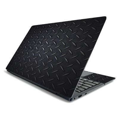 MightySkins Skin for Lenovo Ideapad S540 15" (2019) - Black Diamond Plate | Protective, Durable, and Unique Vinyl Decal Wrap Cover | Easy to Apply, Remove, and Change Styles | Made in The USA