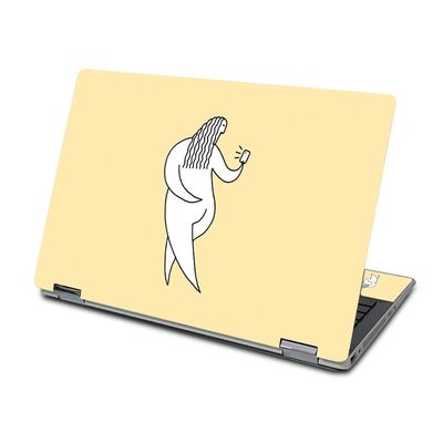 MightySkins Skin for HP Pavilion X360 15" (2019) - Chubby Selfie | Protective, Durable, and Unique Vinyl Decal Wrap Cover | Easy to Apply, Remove, and Change Styles | Made in The USA