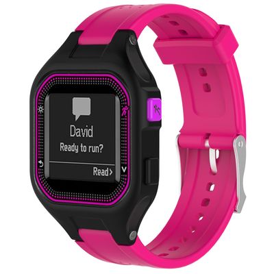 Band for Garmin Forerunner 25, Soft Silicone Replacement Watch Band Strap for Garmin Forerunner 25