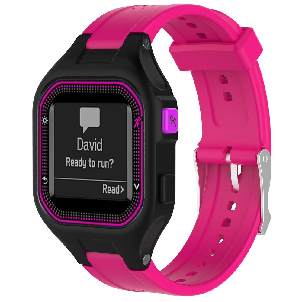 Band for Garmin Forerunner 25, Soft Silicone Replacement Watch Band Strap for Garmin Forerunner 25