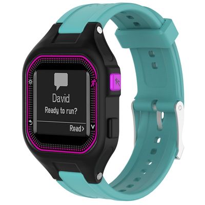 Band for Garmin Forerunner 25, Soft Silicone Replacement Watch Band Strap for Garmin Forerunner 25