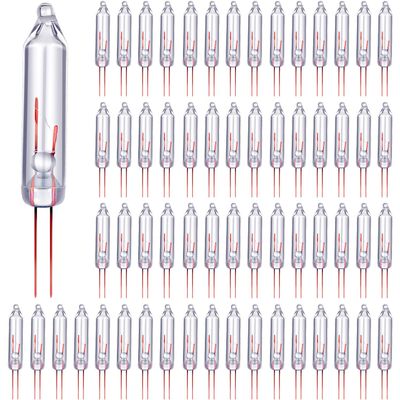Mudder 100 Pcs Xmas Replacement Bulb 2.5v, Clear