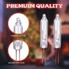 Mudder 100 Pcs Xmas Replacement Bulb 2.5v, Clear view 3