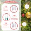 Mudder 100 Pcs Xmas Replacement Bulb 2.5v, Clear view 4