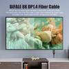 BIFALE DP Fiber Optic Cable 33ft, 8K Fiber Displayport 1.4 Cable Support HBR3, DSC 1.2, HDR10, 32.4Gbps, 8K@60Hz, 4K@144Hz, Thin and Slim Fiber DP1.4 Cable view 2