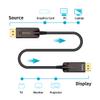 BIFALE DP Fiber Optic Cable 33ft, 8K Fiber Displayport 1.4 Cable Support HBR3, DSC 1.2, HDR10, 32.4Gbps, 8K@60Hz, 4K@144Hz, Thin and Slim Fiber DP1.4 Cable view 3