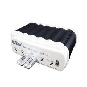 BUSlink CDSX-2TSDG2CKKB 2TB SSD Bilateral Dual Keys USB-C 3.2 Gen 2/eSATA Bus-Powered CipherShield FIPS 140-2 512-bit AES HIPAA Hardware Encrypted External Portable Drive