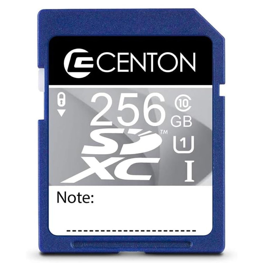 Centon Electronics MP Essential SDHXC Card, Ultimate Memory Card for Phones, Tablets, Cameras, and More,UHS-I Class U1, 256GB
