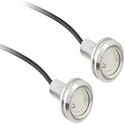 Heise - Yellow 3 Watt Little Accent Light -Silver Housing (HE-SALY)