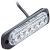 Heise by Metra HEMULTE6A, 6 LED Marker Lights, Universal Clearance Lighting, Amber, 1.5W, IP65 Water-Resistant, Aluminum Housing, 4.4x1.1x0.4 Inches view 1