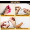 Cable Clips with Strong Self-Adhesive, XIAOXI Cord Organizer Cable Management Organizing Cords Wire for Car, Home and Office - 20 Pcs (White) view 4