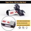 Cable Clips with Strong Self-Adhesive, XIAOXI Cable Management TV PC Wire Holder Sticky Tidy and Organizer Cord and Wires - 40 Pcs (Black) view 2