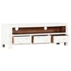 vidaXL TV Cabinet White view 4