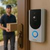 Supersonic SC-5000VD Smart WiFi Doorbell Camera, with 1080P HD Video Recording, Voice Call Intercom, Infrared Night Vision, Remote Monitor, Intercom, Trigger, Built-in SD Card, No Wire Connection view 3