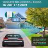 1byone Driveway Alarm, Home Security Alert System with 36 Melodies, 1 Plug-in Receiver and 2 Weatherproof PIR Motion Detector, 1000ft Wireless Transmission Range and 24ft PIR Detection Range view 4