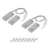 uxcell Rolling Door Contact Magnetic Reed Switch Alarm with 2 Wires for N.C. Applications MC-52 2Set view 1