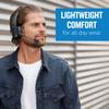 BlueParrott B350-XT Mono Bluetooth Wireless Headphones 96% Noise Canceling Over Head Trucker Headset with Mic, Adjustable Lightweight Headband, IP54-Rated Protection, 24 hrs. Talk Time, Black view 4