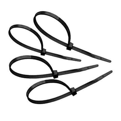 50lb cable ties 100ct Black 11 inch