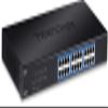 TRENDnet 24-Port Unmanaged Gigabit 10/100/1000 Mbps GREENnet Metal Housing Switch, 48 Gbps Switching Fabric, Fanless, Rack Mountable, TEG-S24G (Renewed) view 1
