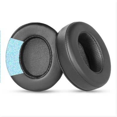 Ear Pads Cushions Replacement Earpads Cushions Foam Pillow Compatible with Koss QZ-99 QZ 99 Headset Headphone (Black Leather)