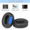 Ear Pads Cushions Replacement Earpads Cushions Foam Pillow Compatible with Koss QZ-99 QZ 99 Headset Headphone (Black Leather) view 4