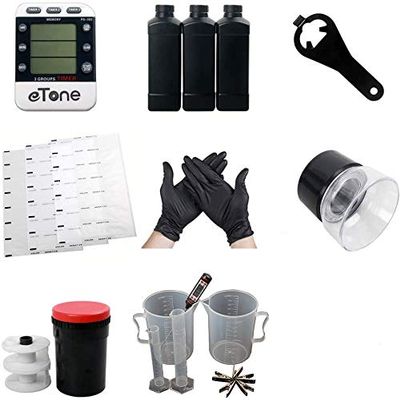 135 35mm Color B&W Film Darkroom kit Processing Equipment Timer Clock Developing Tank Film Canister Opener Chemical Bottle