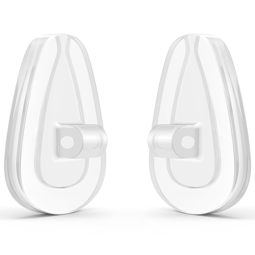 ToughAsNails Clear Replacement Nose Pads Pieces for Oakley Conductor 6 OO4106/Conductor 8 OO4107 Sunglasses