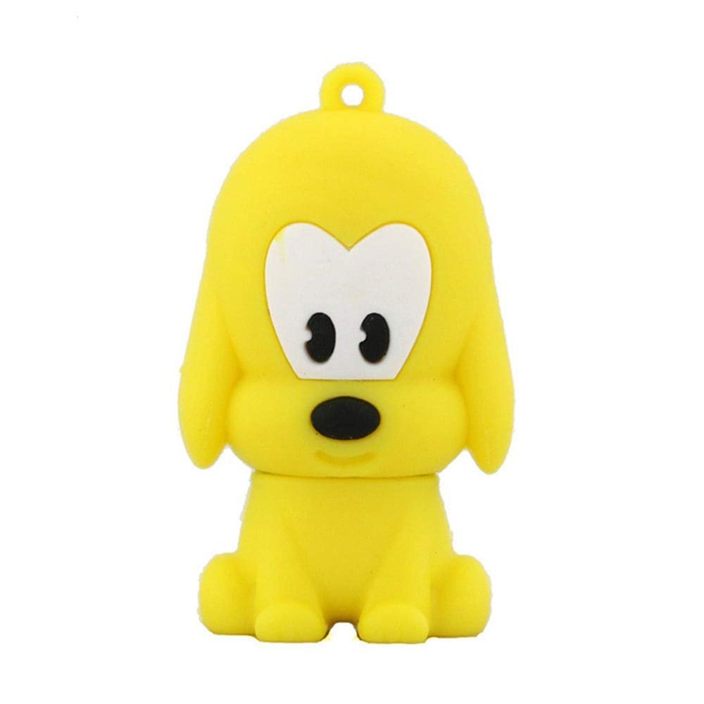 16GB Dog Model Flash Drive USB 3.0 Drive Memory Stick Thumb Drives Pen Drive Data Storage Zip Drive Jump Drive Flash Stick USB Stick USB Flash Drive - Yellow