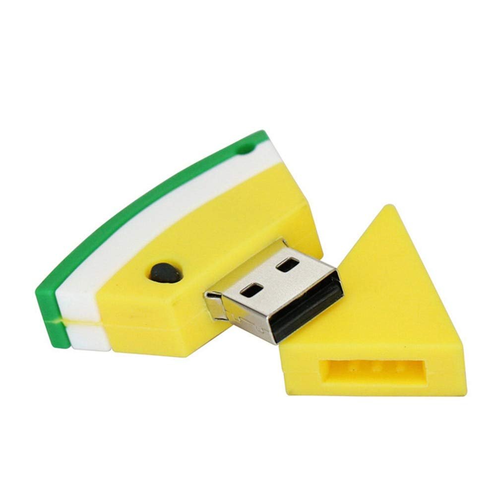 16GB Watermelon Model USB Flash Drive USB 3.0 Storage Device USB Flash Disk USB Drive USB 3.0 Memory Stick USB Stick U Disk Thumb Drive USB Flash Memory USB Disk - Yellow