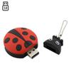 4GB Ladybug Model USB 3.0 Flash Drive Flash Drive 3.0 Thumb Drive USB Jump Drive Memory Stick Zip Drive USB Drive - Red view 3