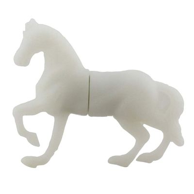 32GB Horse Model USB 3.0 Flash Drive Flash Drive 3.0 Thumb Drive USB Jump Drive Memory Stick Zip Drive USB Drive U Disk USB 3.0 Stick USB Disk - White