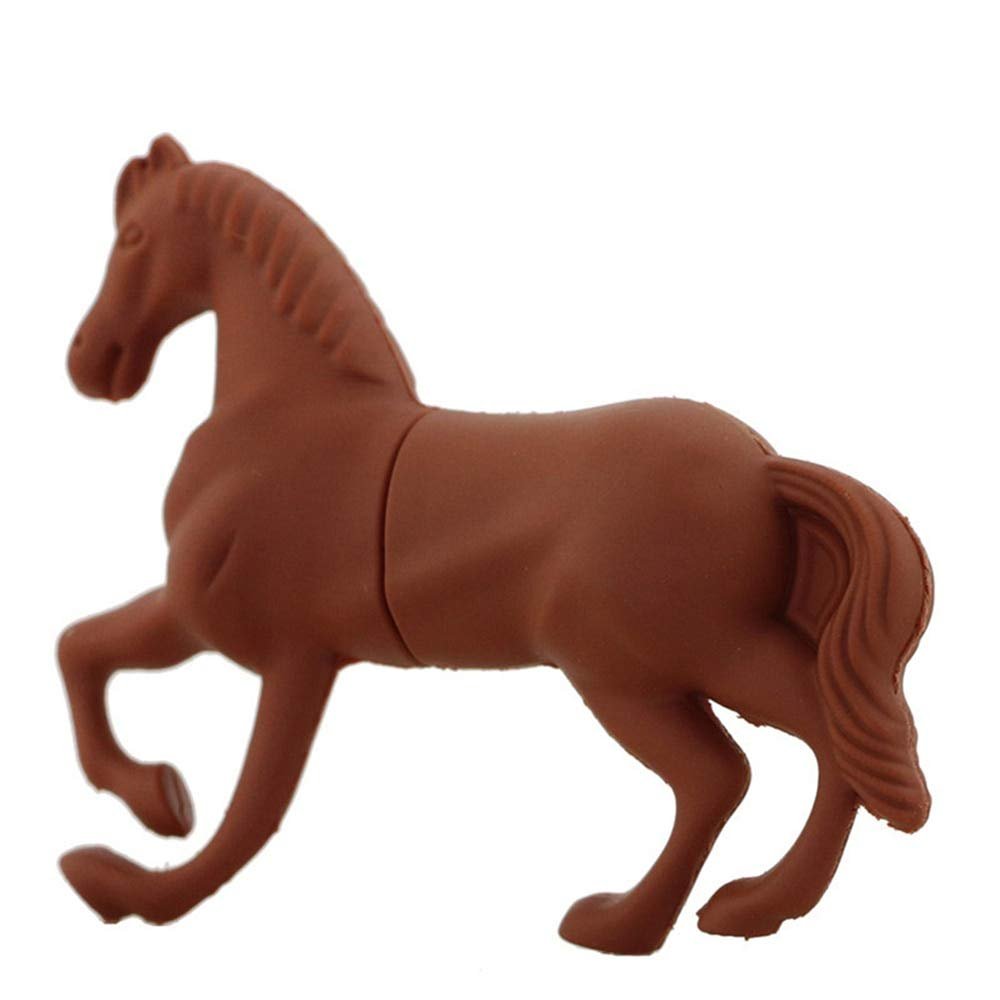 16GB Horse Model USB 3.0 Flash Drive Flash Drive 3.0 Thumb Drive USB Jump Drive Memory Stick Zip Drive USB Drive U Disk USB 3.0 Stick USB Disk - Brown