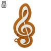 32GB Music Note Model USB Flash Drive USB 3.0 Storage Device USB Flash Disk USB Drive USB 3.0 Memory Stick USB Stick U Disk Thumb Drive USB Flash Memory USB Disk Data Storage - Brown White view 2