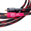 Better Cables 25 Feet Silver Serpent Anniversary Edition Red/Black RCA Audio Interconnect Cables - Stereo Pair (2 Cables) High-End, High-Performance, Premium Hi-Fi Audio view 4