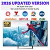 HIDB Indoor TV Antenna - Ultra HD 4K/1080p Digital TV Antennas for Local Channels, Enhanced Rabbit Ear Design with Smart Signal Booster, Works with All Smart TVs, Easy Setup, No Monthly Fees! view 3