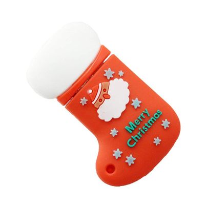 16GB Christmas Stocking Model USB 3.0 Flash Drive Flash Drive 3.0 Thumb Drive USB Jump Drive Memory Stick Zip Drive USB Drive U Disk - Red