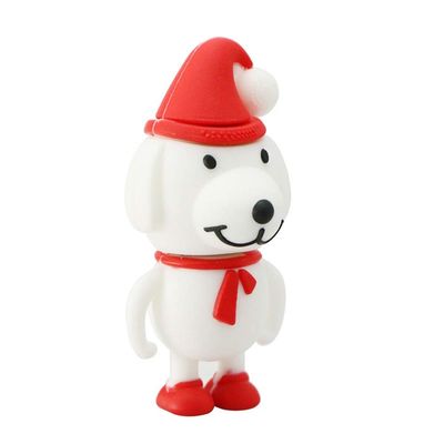 16GB Dog Model USB 3.0 Flash Drive Flash Drive 3.0 Thumb Drive USB Jump Drive Memory Stick Zip Drive USB Drive U Disk - White