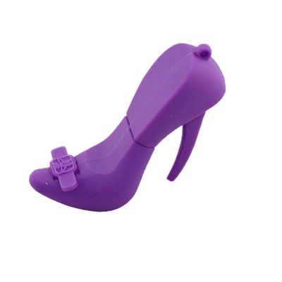 32GB High Heels Model USB Flash Drive USB 3.0 Storage Device USB Flash Disk USB Drive USB 3.0 Memory Stick USB Stick U Disk Thumb Drive USB Flash Memory USB Disk - Purple
