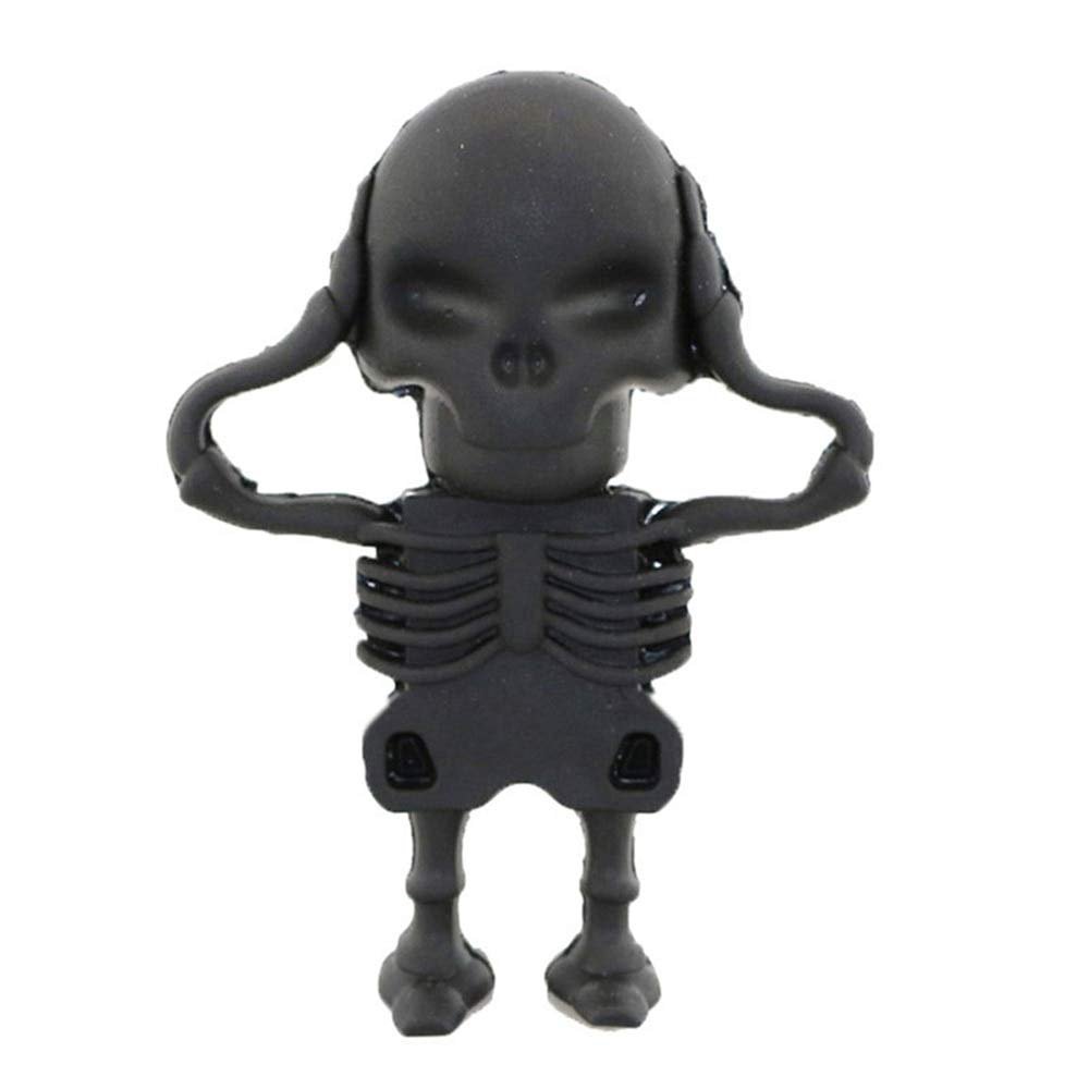 32GB Human Skeleton Model USB 3.0 Flash Drive Flash Drive 3.0 Thumb Drive USB Jump Drive Memory Stick Zip Drive USB Drive U Disk USB 3.0 Stick USB Disk USB Flash Memory - Black