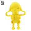 32GB Human Skeleton Model USB 3.0 Flash Drive Flash Drive 3.0 Thumb Drive USB Jump Drive Memory Stick Zip Drive USB Drive U Disk USB 3.0 Stick USB Disk USB Flash Memory - Yellow view 2