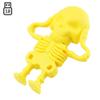 32GB Human Skeleton Model USB 3.0 Flash Drive Flash Drive 3.0 Thumb Drive USB Jump Drive Memory Stick Zip Drive USB Drive U Disk USB 3.0 Stick USB Disk USB Flash Memory - Yellow view 3