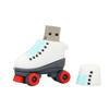64GB Skates Model USB 3.0 Flash Drive Flash Drive 3.0 Thumb Drive USB Jump Drive Memory Stick Zip Drive USB Drive U Disk USB 3.0 Stick USB Disk USB Flash Memory - Red view 1