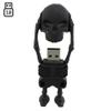 16GB Human Skeleton Model USB 3.0 Flash Drive Flash Drive 3.0 Thumb Drive USB Jump Drive Memory Stick Zip Drive USB Drive U Disk USB 3.0 Stick USB Disk USB Flash Memory - Black view 3