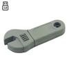 32GB Wrench Model USB 3.0 Flash Drive Flash Drive 3.0 Thumb Drive USB Jump Drive Memory Stick Zip Drive USB Drive U Disk USB 3.0 Stick USB Disk - Gray view 3