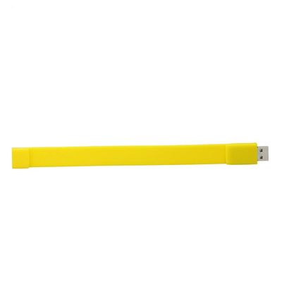 16GB Bracelet Model USB 3.0 Flash Drive Flash Drive 3.0 Thumb Drive USB Jump Drive Memory Stick Zip Drive USB Drive U Disk USB 3.0 Stick USB Disk USB Flash Memory Flash Disk - Yellow