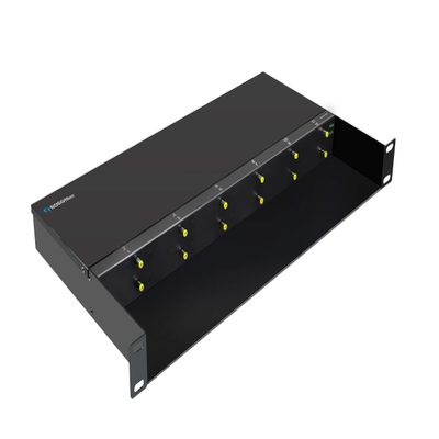 LFC-CH12-AC - 12 Slot Fiber Chassis with one AC Power Supply and Fans (for LFC Series converters)