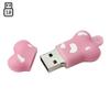 16GB Bone Model USB Flash Drive USB 3.0 Storage Device USB Flash Disk USB Drive USB 3.0 Memory Stick USB Stick U Disk Thumb Drive USB Flash Memory USB Disk Data Storage - Pink view 2