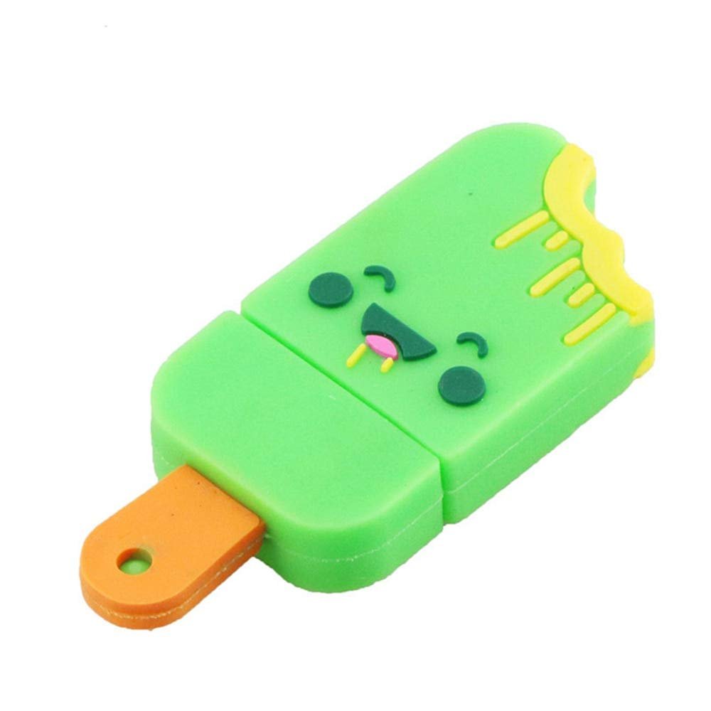 4GB Ice Cream Model USB 3.0 Flash Drive Flash Drive 3.0 Thumb Drive USB Jump Drive Memory Stick Zip Drive USB Drive - Green